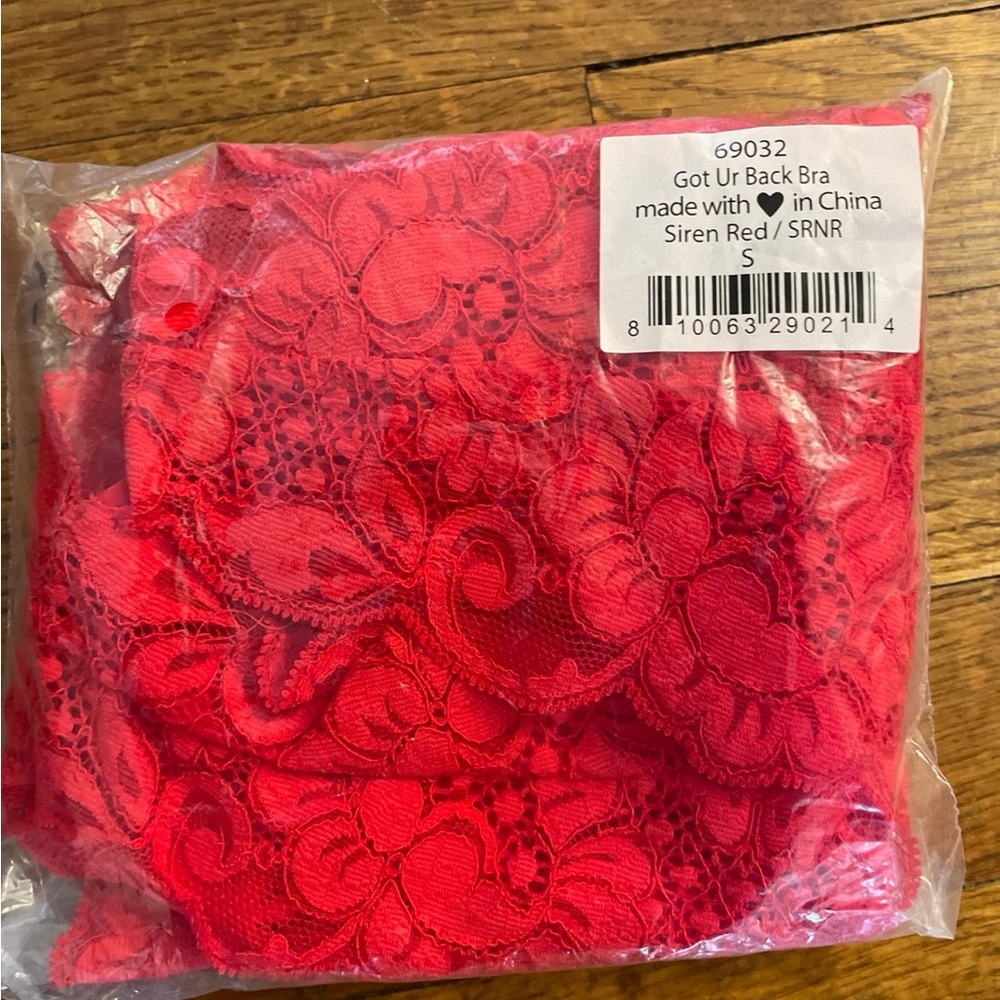 Free People Red Lace Bra - Picture 4 of 4